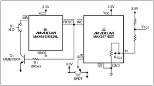 使用數(shù)字電位器是數(shù)字控制的可變電阻器件？