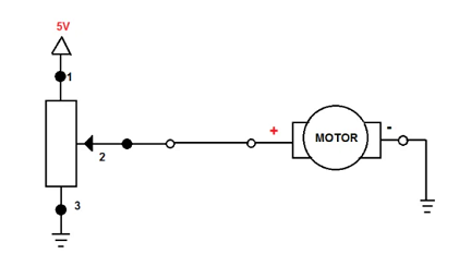 如何使用電位器控制電機速度，使用電位器控制速度的兩種方法