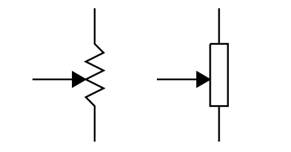 多種電阻器形狀的電位器符號(hào)有哪些，電阻電位器的原理圖接線法？